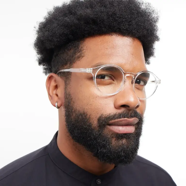 Barner Le Marais Glossy Glasses - Crystal-0