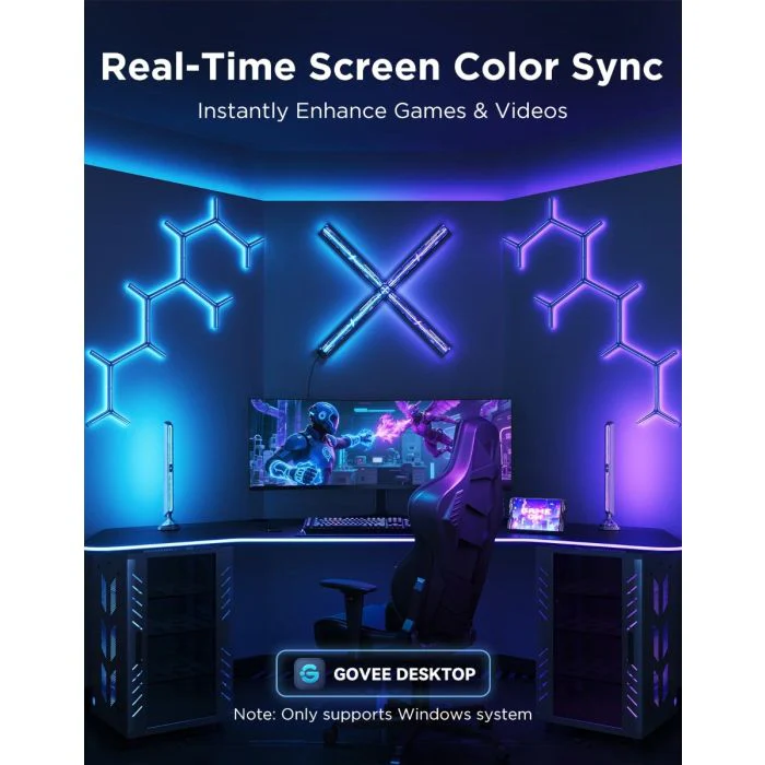 Govee Smart Gaming Light Bars Pro - H8048-148854 Govee Smart Gaming Light Bars Pro - H8048-148854