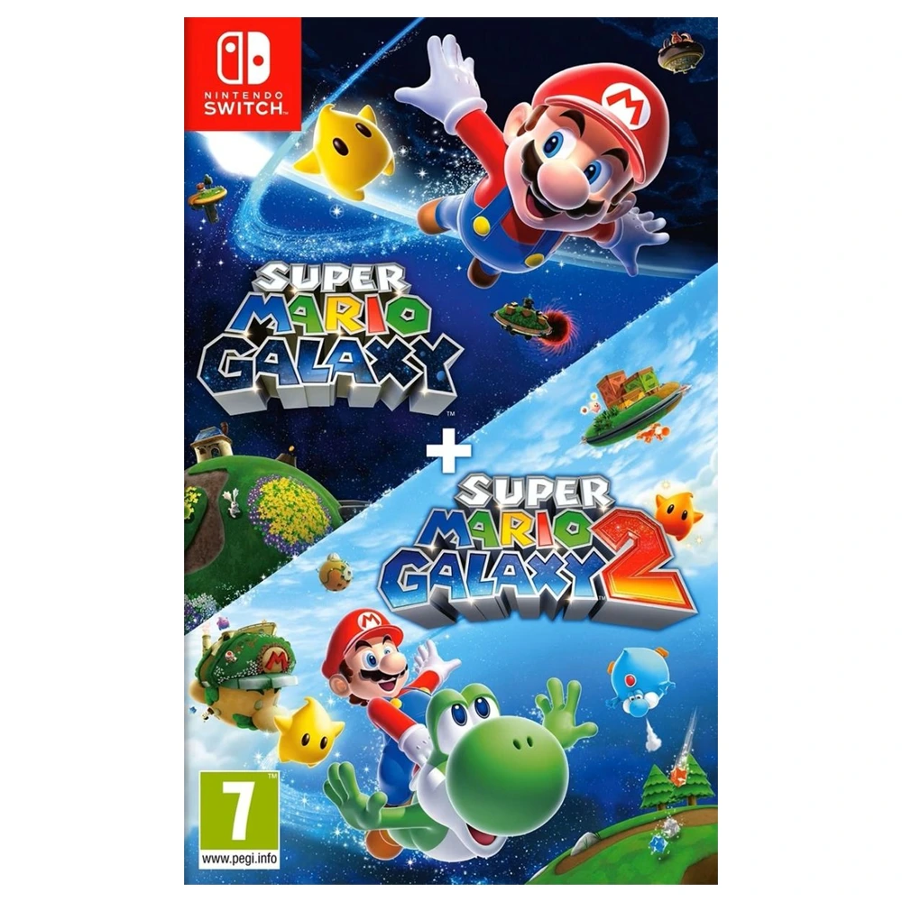 Super Mario Galaxy + Super Mario Galaxy 2 Nintendo Switch - R2-0 Super Mario Galaxy + Super Mario Galaxy 2 Nintendo Switch - R2-0