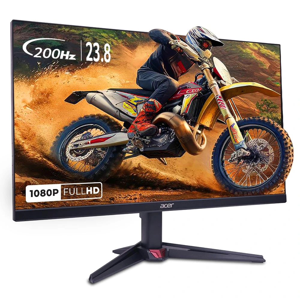 Acer Nitro Vg240y 23.8" Fhd Ips Gaming Monitor | 200hz, 0.5ms, Hdr10-thumbnail Acer Nitro Vg240y 23.8" Fhd Ips Gaming Monitor | 200hz, 0.5ms, Hdr10-thumbnail