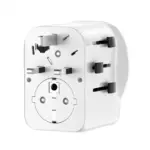 Powerology Universal Travel Adapter 2300W - White (Open Box)-148563