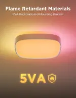 Govee 30cm RGBWW + RGBIC Smart Square Ceiling Light ( 1-Pack )-148869