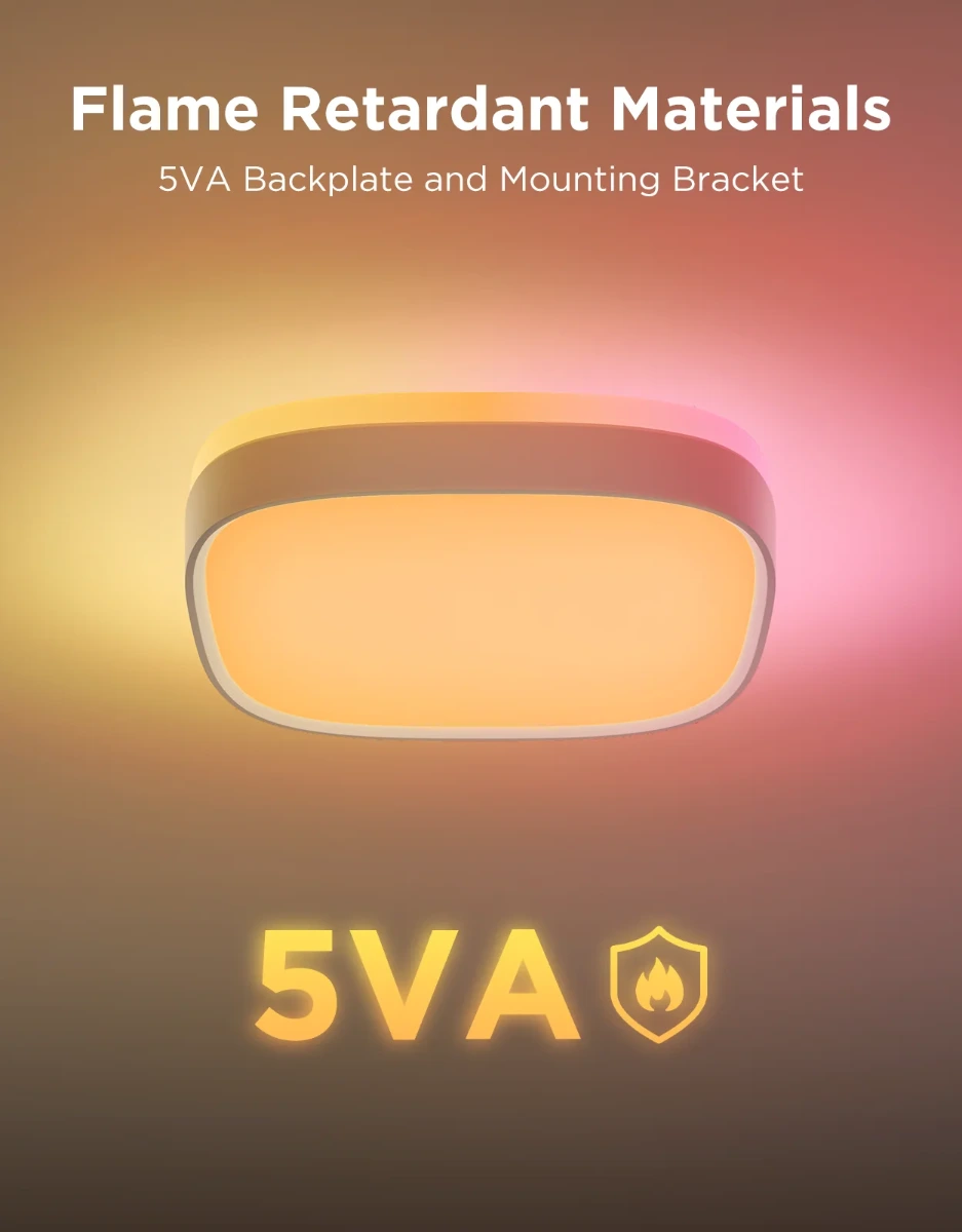 Govee 30cm RGBWW + RGBIC Smart Square Ceiling Light ( 1-Pack )-148869 Govee 30cm RGBWW + RGBIC Smart Square Ceiling Light ( 1-Pack )-148869