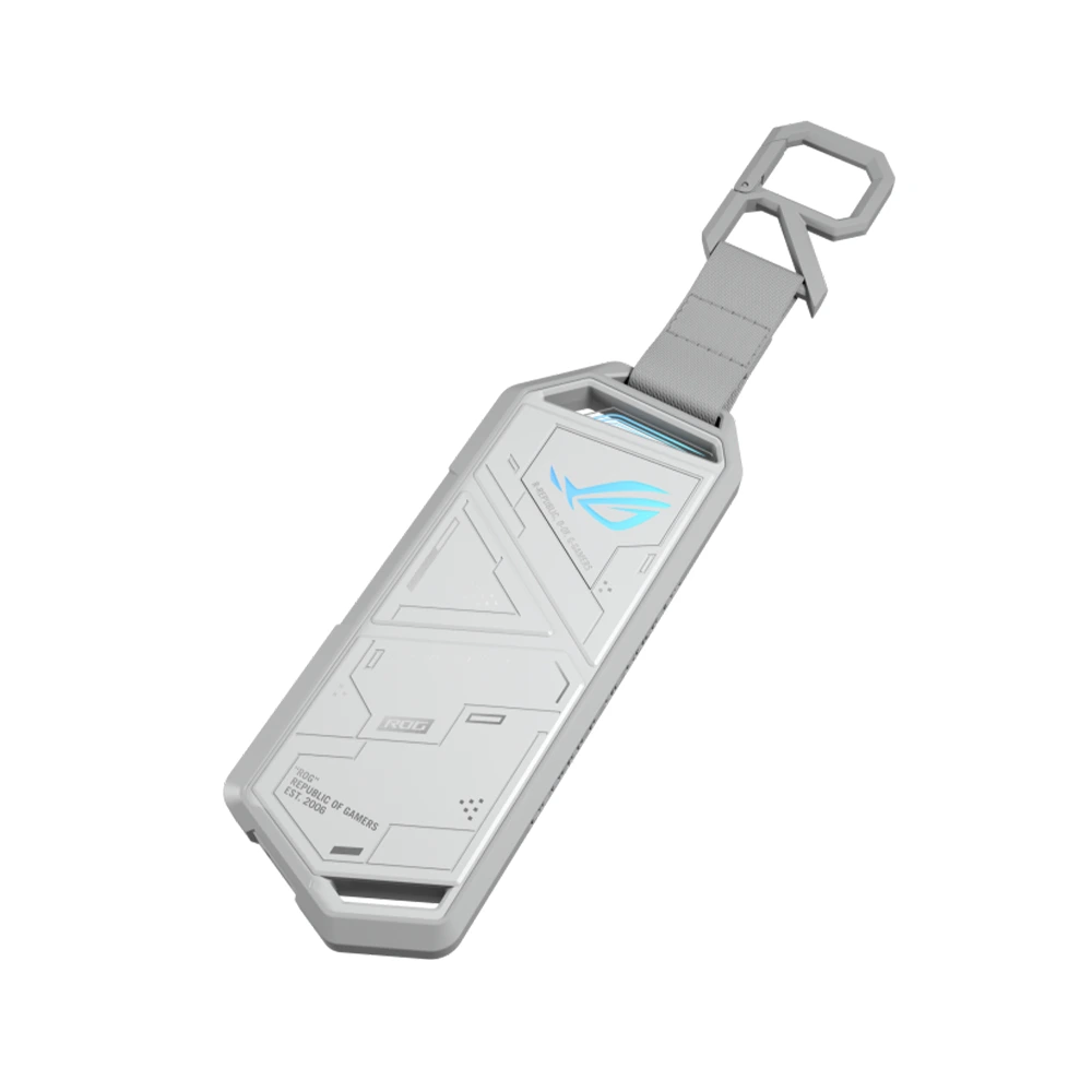 Asus Rog Strix Arion M.2 NVMe SSD Enclosure USB 3.2 Gen 2 Type-C - White-148438 Asus Rog Strix Arion M.2 NVMe SSD Enclosure USB 3.2 Gen 2 Type-C - White-148438