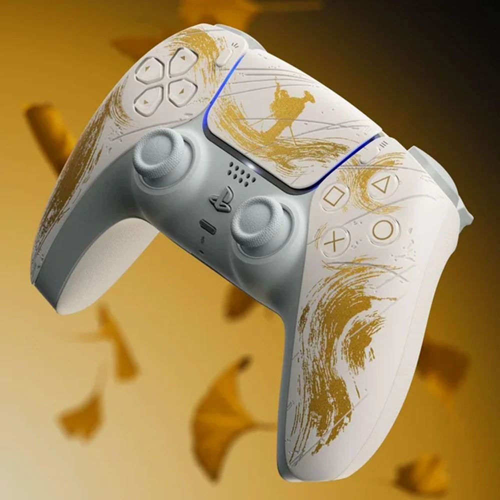 Sony PS5 DualSense Wireless Controller - Ghost of Yotei Gold Limited Edition - Gold-0 Sony PS5 DualSense Wireless Controller - Ghost of Yotei Gold Limited Edition - Gold-0