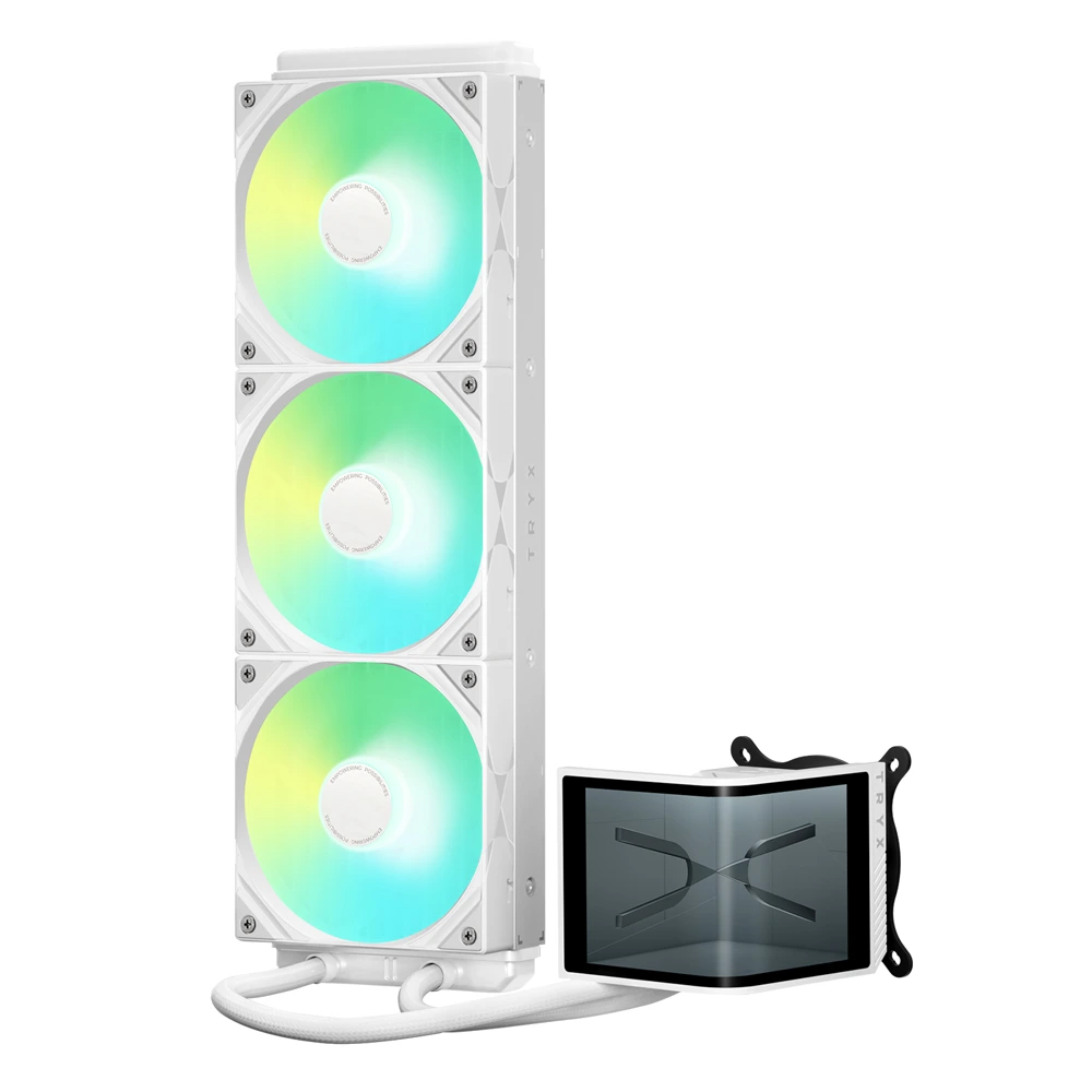 Tryx Panorama Se 360 Argb Cpu Liquid Cooler - White-0 Tryx Panorama Se 360 Argb Cpu Liquid Cooler - White-0