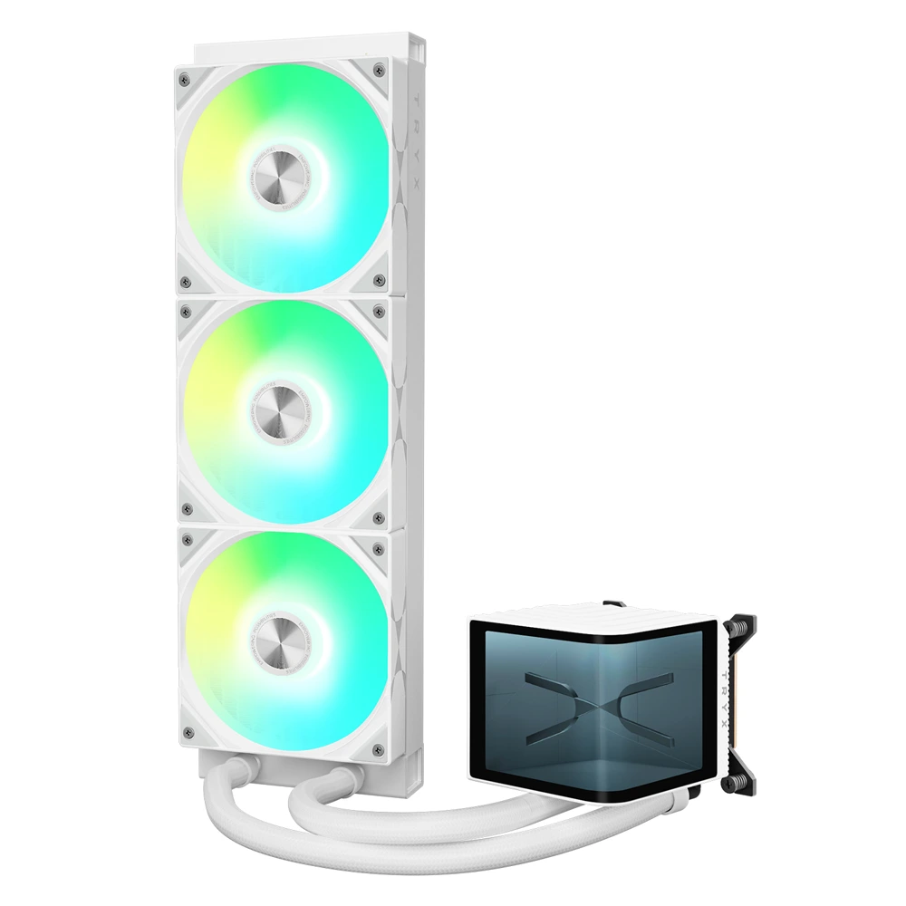 Tryx Panorama Argb 360mm Liquid Cooler - White-0 Tryx Panorama Argb 360mm Liquid Cooler - White-0