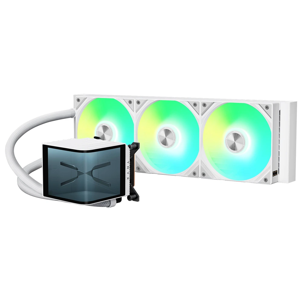 Tryx Panorama Argb 360mm Liquid Cooler - White-thumbnail Tryx Panorama Argb 360mm Liquid Cooler - White-thumbnail
