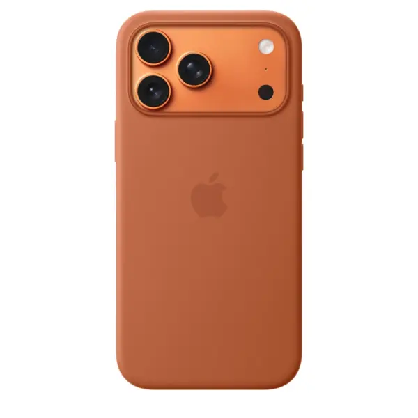 iPhone 17 Pro Max Silicone Case with MagSafe – Terra Cotta-0