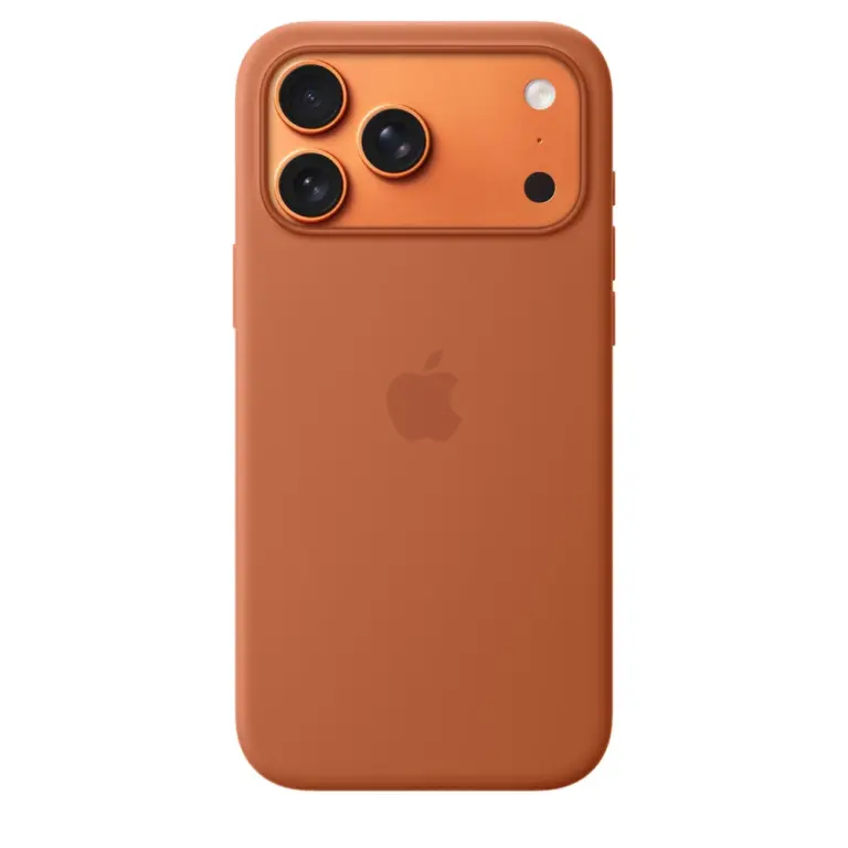iPhone 17 Pro Max Silicone Case with MagSafe – Terra Cotta-0