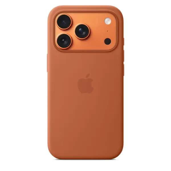 iPhone 17 Pro Silicone Case with MagSafe – Terra Cotta-0