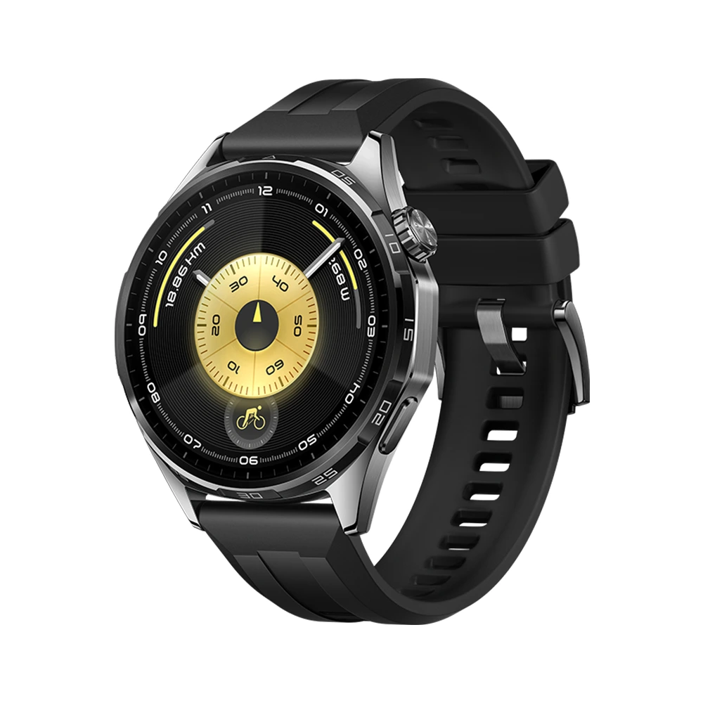 HUAWEI WATCH GT 6 46mm Black Fluoroelastomer Strap-0 HUAWEI WATCH GT 6 46mm Black Fluoroelastomer Strap-0