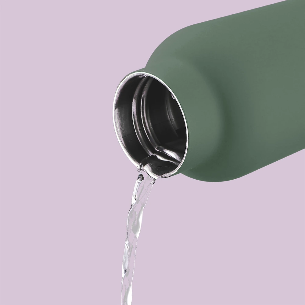 Puff Hot And Cold Water Bottle 500ml - Army Green-148681 Puff Hot And Cold Water Bottle 500ml - Army Green-148681