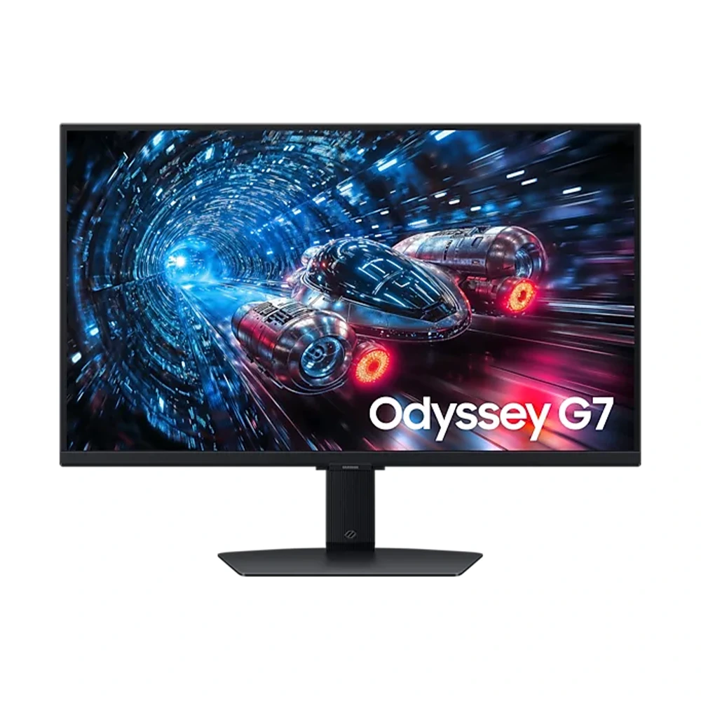 Samsung 27" Odyssey G7 G70F 4K 360Hz Or FHD 180Hz 1Ms Response Time G-Sync with Pivot Gaming Monitor - Black-0 Samsung 27" Odyssey G7 G70F 4K 360Hz Or FHD 180Hz 1Ms Response Time G-Sync with Pivot Gaming Monitor - Black-0