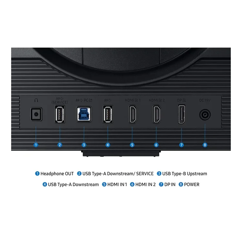 Samsung 27" Odyssey G7 G70F 4K 360Hz Or FHD 180Hz 1Ms Response Time G-Sync with Pivot Gaming Monitor - Black-148704 Samsung 27" Odyssey G7 G70F 4K 360Hz Or FHD 180Hz 1Ms Response Time G-Sync with Pivot Gaming Monitor - Black-148704