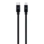 Dviced USB-C to lightning cable Charging & Data transfer 0.25m - Black-0