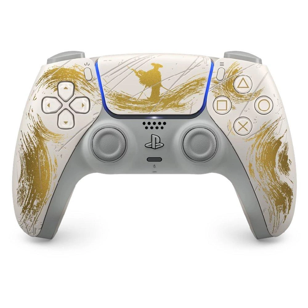 Sony PS5 DualSense Wireless Controller - Ghost of Yotei Gold Limited Edition - Gold-thumbnail Sony PS5 DualSense Wireless Controller - Ghost of Yotei Gold Limited Edition - Gold-thumbnail