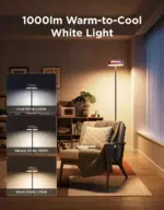 Govee Uplighter Floor Lamp 3 in 1 Lighting Effects, Dynamic Ripple Effect, RGBWW+RGBIC+WW Colors-148865