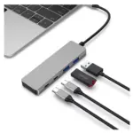 Yuanshan 4-Port USB-C Hub – 2× USB-A 3.0 + 2× USB-C 3.0 | 5Gbps High-Speed-148944