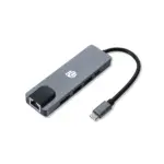 Yuanshan 5 IN 1 USB C HUB type c plug with HDMI 4K30HZ + 2 x USB A 3.0 + PD + RJ45 Ethernet 1000Mbps multiport adapter docking station-0