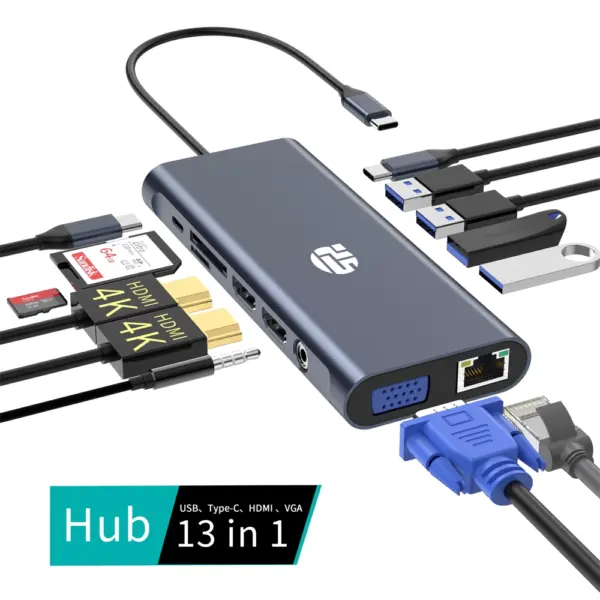 Yuanshan 13-in-1 USB-C Docking Station-0