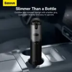 ⁦Baseus A3 Lite Car Vacuum Cleaner with Mini Air Blower, Inflator & Pumping | 3 in 1, Portable Cordless, 12000Pa, Rechargeable - Black⁩ - الصورة ⁦4⁩