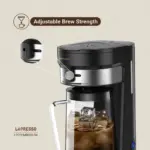 LePresso Cold Brew Machine Ice Coffee & Tea - Black - Image 9