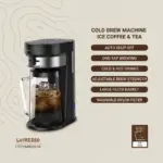 LePresso Cold Brew Machine Ice Coffee & Tea - Black - Image 4