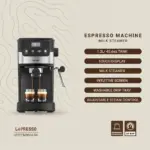 Lepresso Suprema Espresso Machine - Black - Image 6