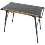 Porodo Lifestyle Cooking Set Dual Stove Camping Table - Black - Image 3