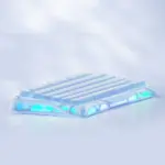 ⁦Gravastar Mercury K1 75% Wireless Mechanical Gaming Keyboard Special Edition - Ice Blue⁩ - الصورة ⁦4⁩