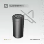 Levelo 2000mAh Ambiance Car Aroma Diffuser - Black - Image 5