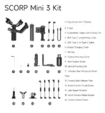 ⁦Feiyu SCORP Mini 3 Kit (All-in-One) Skip to the end of the images gallery⁩ - الصورة ⁦6⁩