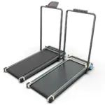 Powerology 2-in-1 Foldable Treadmill With Massage Pad -black - Image 3