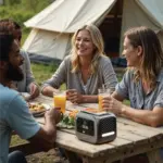 Powerology Pater I Portable Power Station 300w - Gray - Image 2