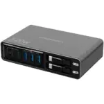 Powerology Univo Charging Station PD 100W - Black - Image 3