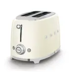 Smeg 2 Slice Toaster 50's Style Aesthetic - Glossy Cream - Image 2