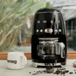 Smeg Drip Coffee Machine 50's Style Aesthetic - Black