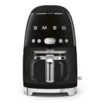 Smeg Drip Coffee Machine 50's Style Aesthetic - Black - Image 3