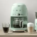 Smeg Drip Coffee Machine 50's Style Aesthetic - Pastel green