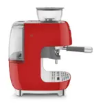 Smeg Espresso Coffee Machine With Built-in Grinder - Red - Image 5