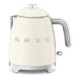 Smeg KLF05 50's Style Mini Electric Kettle 0.8 L - Cream - Image 2