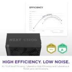 Nzxt 1200w Atx 3.1 80plus Gold Fully Modular Low Noise Power Supply - Black - Image 5
