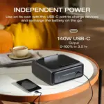 EcoFlow RIVER 3 Max (RIVER 3 Plus +Extra Battery 300) (572Wh / 600W) X-Boost 1200W - Image 6