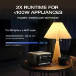 EcoFlow RIVER 3 Max (RIVER 3 Plus +Extra Battery 300) (572Wh / 600W) X-Boost 1200W - Image 7