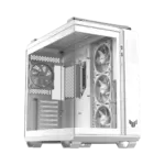 ⁦علبة أسوس TUF Gaming GT502 Horizon ARGB Panoramic ATX Mid Tower - أبيض⁩ - الصورة ⁦3⁩