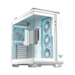 Asus Tuf Gaming Gt502 Horizon Argb Panoramic Atx Mid Tower Case - White