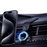 Baseus C02 Go Magnetic Car Phone Holder 360° Rotatable, Bendable Car Mount - Black - Image 2