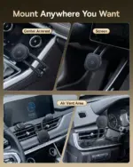 ⁦حامل سيارة مغناطيسي لاسلكي من بيزس برايمتريب C03spro⁩ - الصورة ⁦2⁩