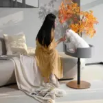 ⁦حامل سرير القطط جامفيتي MP-2 - أسود⁩ - الصورة ⁦2⁩